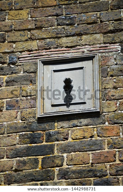 Old Chimney Iron Trap Door Stock Photo Edit Now 1442988731