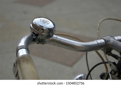 silver bike bell