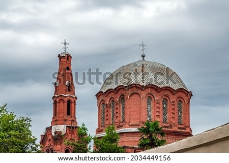 Old church of Alexander Nevsky in Ganja city was built in 1887