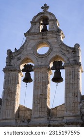 Old Church Bell tower with three bells