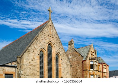 Old church at Campbeltown. Kintyre peninsula, Scotland