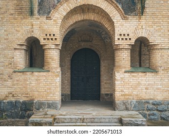 Old Church, Church Entrance, Old Steel Gates.