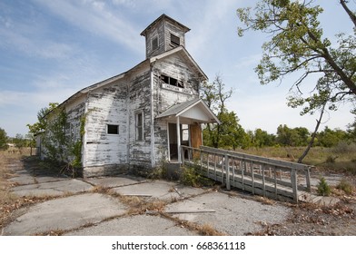 Old Church In Ghost Town