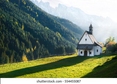 old church in the mountains( St.-Sebastian-Kirchlein in Betal)