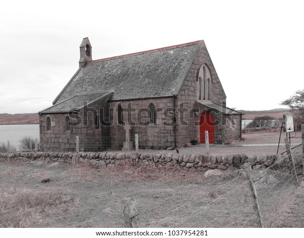 Old Church On Mull Stock Photo Edit Now 1037954281