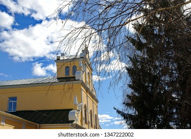 Old church in the park - Shutterstock ID 1347222002