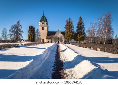 Old Church Of Rattvik, Dalarna, Sweden