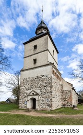 old church in the small village of Benz in Usedom