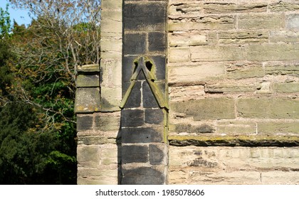 Old Church Wall Architecture  Detail