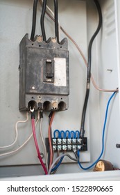 Old Circuit Breaker In Open Box.