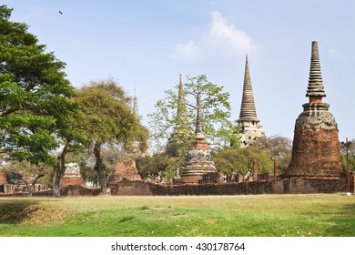Old City, Ancient City,Wat Phra Si Sanphet, Ayutthaya, Thailand,Unseen Thailand, UNESCO World Heritage Site