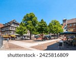 Old city of Bensheim, Hessen, Germany 