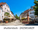 Old city of Bensheim, Hessen, Germany 
