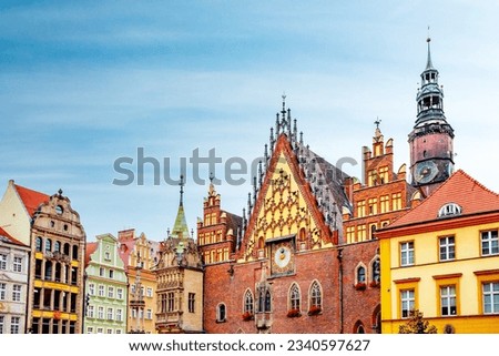 Old city of Breslau, Poland 