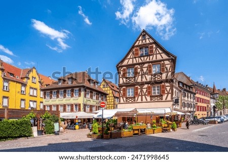 Old city of Colmar, France 