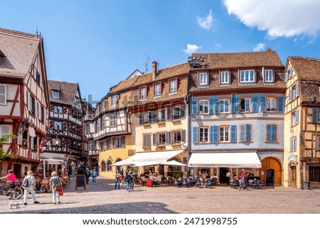 Old city of Colmar, France 