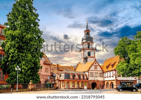 Old City of Erbach, Odenwald, Germany  Stock photo © 