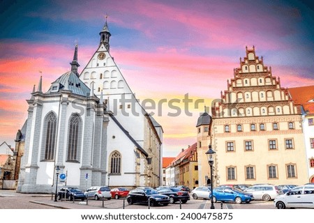 Old city of Freiburg, Saxony, Germany  Stock photo © 