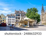 Old city of Mulhouse, Alsace, France 