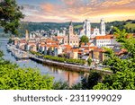 old city of Passau, Bavaria, Germany