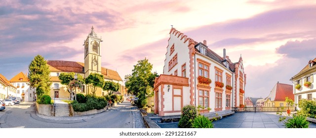 Old city of Pfullendorf, Germany 