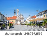 Old city of Sankt Poelten, Austria 