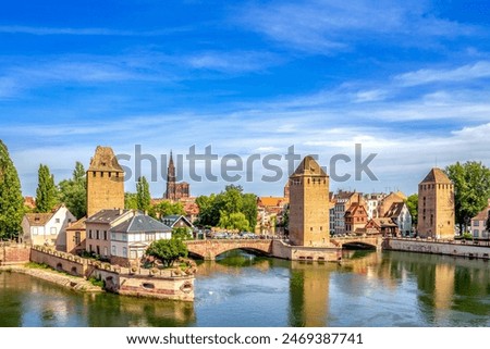 Old city of Strasburg, France 