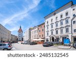 Old city of Wels, Austria 