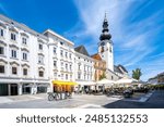 Old city of Wels, Austria 