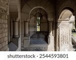 Old classical archways in university of toronto