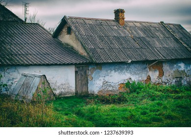An old clay hut - Shutterstock ID 1237639393