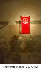 old clock on wall