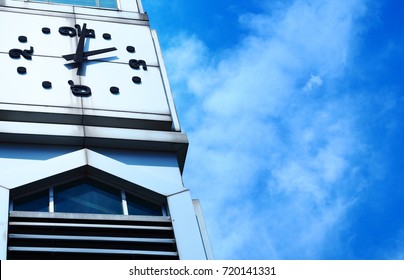 Old Clock Tower with Sky, Concept Memories