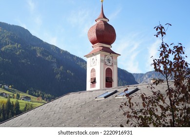 Old Clock Tower In The Valley