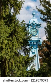 Old Clocktower In Romania