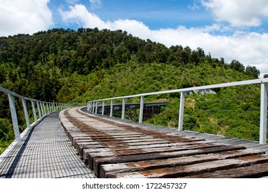 Old Coach Road Railway Bridge, Ohakune, New Zealand 