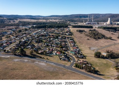 The Old Coal Fired Power Station At  Wallerawang New South Wales, Australia.