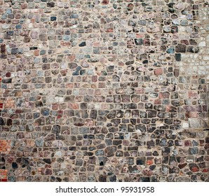 Old Cobble Stone Street Texture Or Background