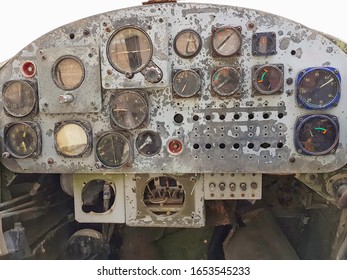 The old cockpit is deteriorating, unusable.