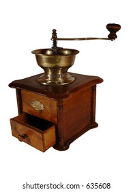 Old coffee grinder
