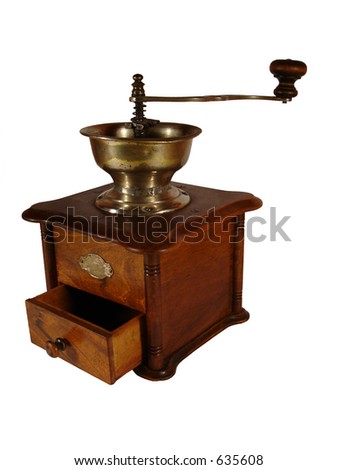 Old coffee grinder