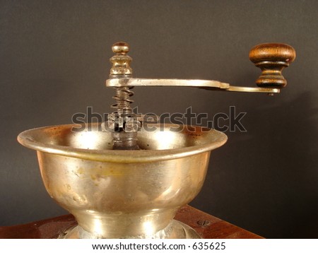 Old coffee grinder