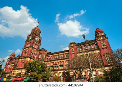 Old Colonial Palace In Yangon, Myanmar.