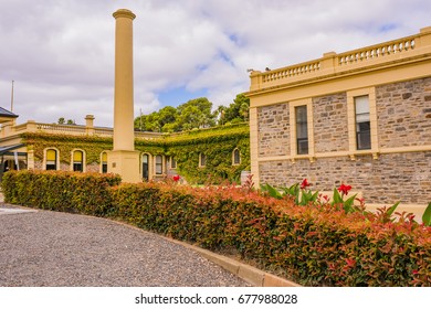 Old Column At Seppeltsfield Winery, Barossa Valley, South Australia