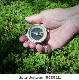 Old compass