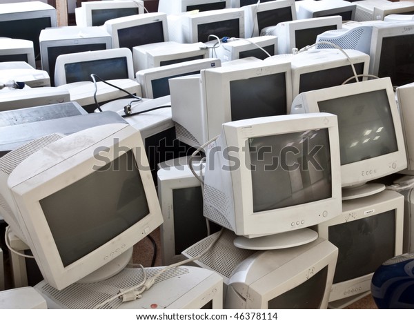 Old Computer Monitors Stock Photo 46378114 | Shutterstock