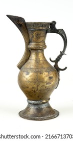 Old Copper Vessel For Water