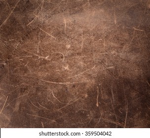 Old cowboy leather bag texture background.Grungy vintage leather texture.