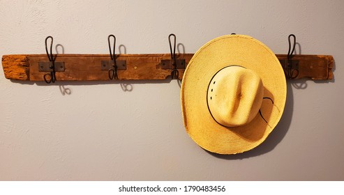 An Old Cowboy's Hat Rack 