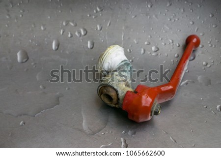 Similar – Image, Stock Photo Unused Watering can Well